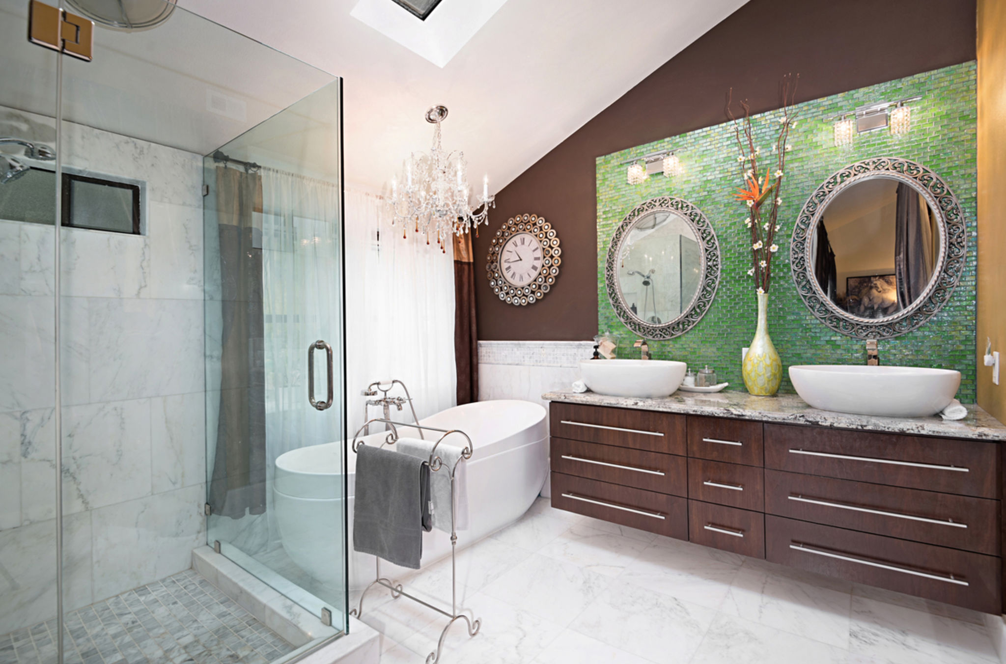 Coto de Caza bathroom remodel by Capatina Builders
